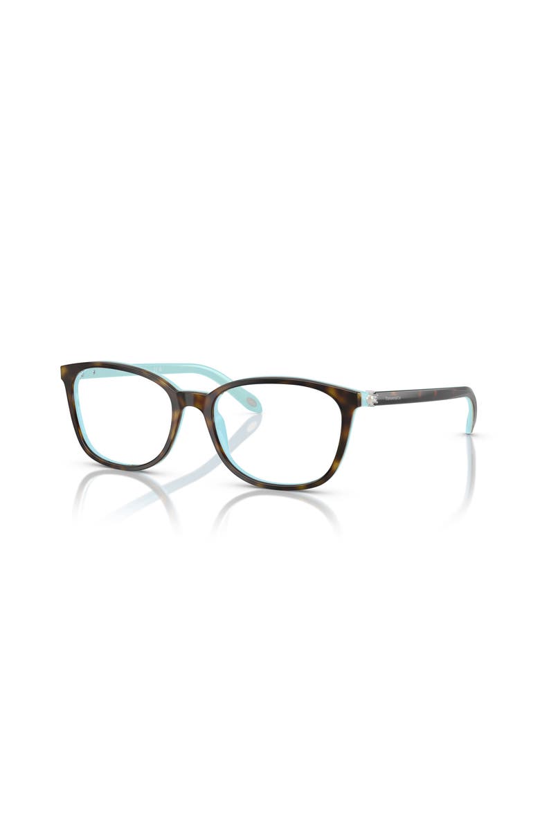 Tiffany & Co. 53mm Square optical glasses, Main, color, Brown