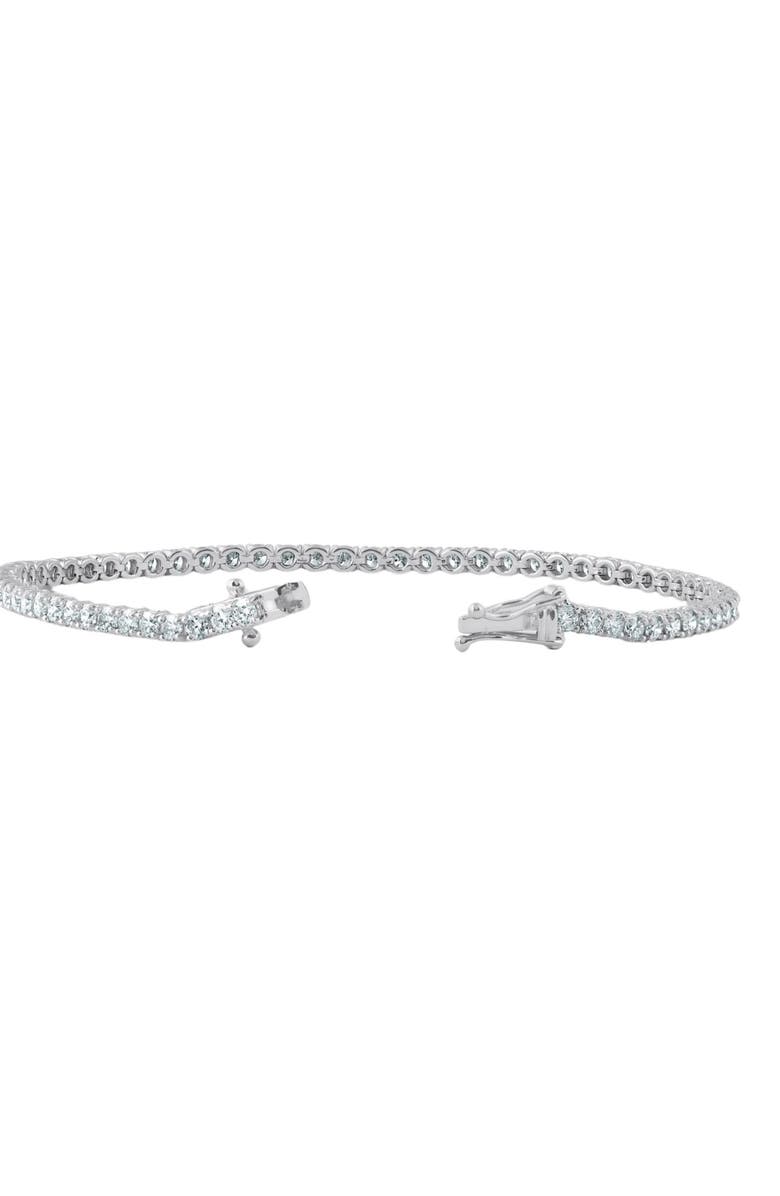 Bliss Diamond 5Ct Diamond Tennis Bracelet 14k Gold Lab Grown 7", Alternate, color,