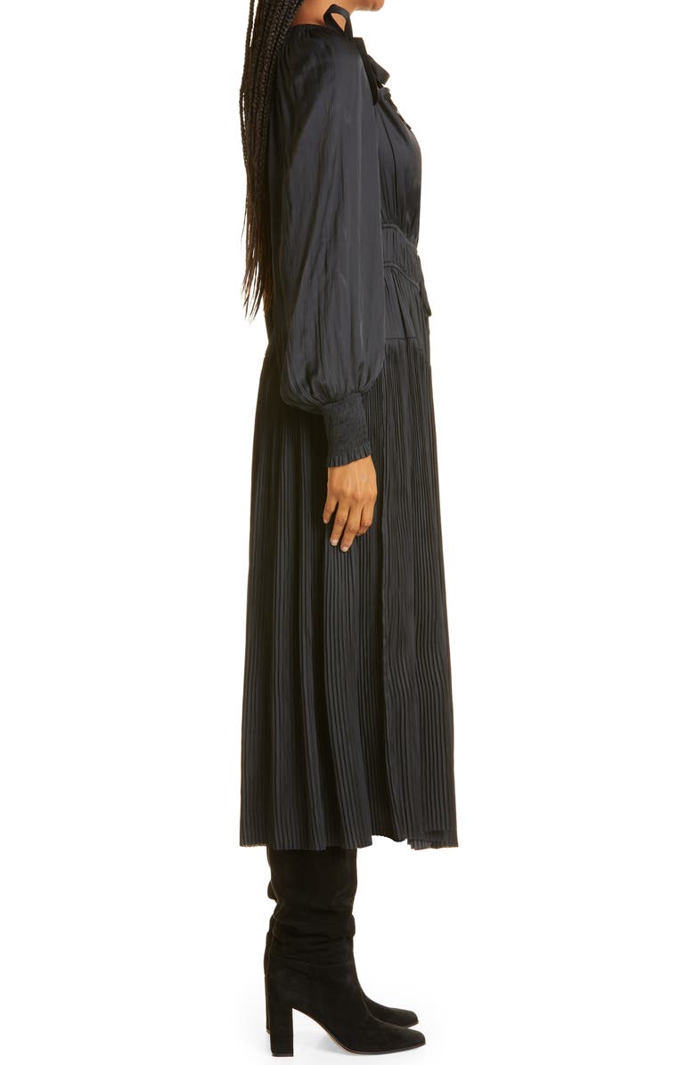 Ulla Johnson Lila Long Sleeve Midi Dress, Alternate, color, 