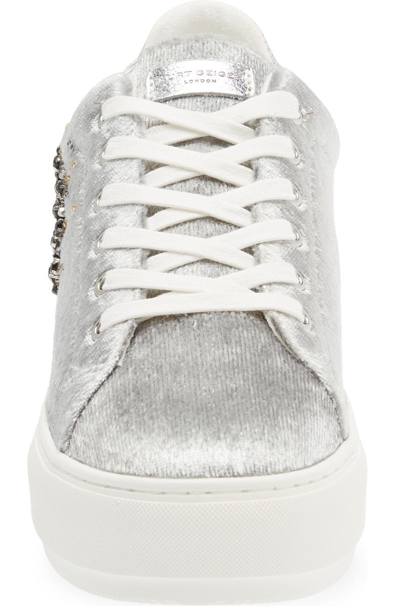 Kurt Geiger London Laney Eye Embellished Sneaker, Alternate, color,