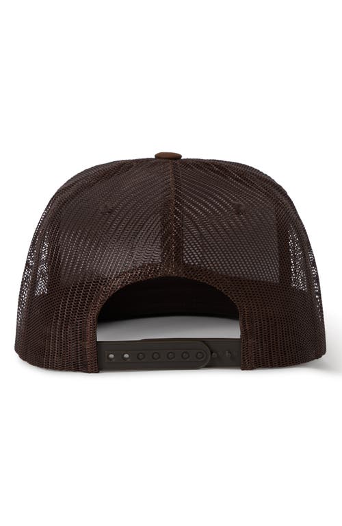 BRIXTON BRIXTON OATH LOGO PATCH SNAPBACK TRUCKER HAT