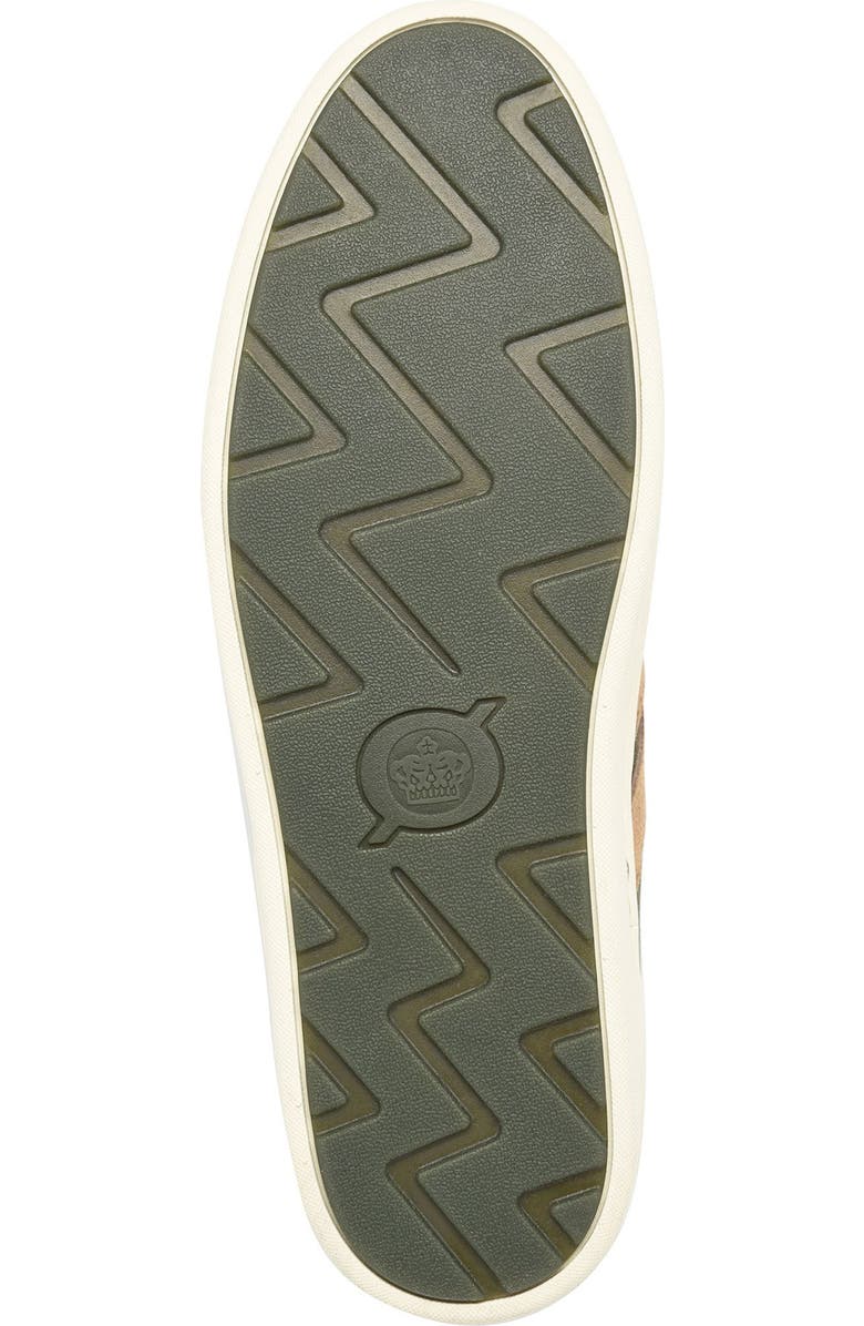 Børn Beck Tie Low Top Sneaker, Alternate, color, Dark Green Suede