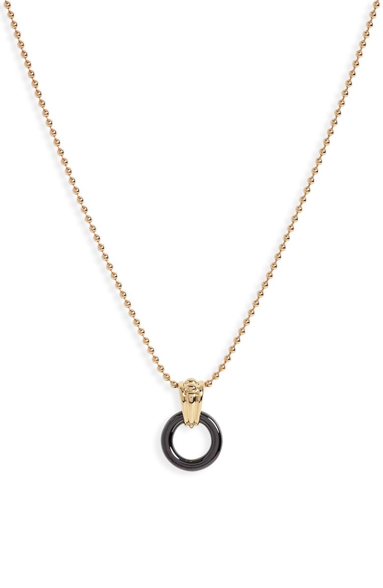 LAGOS Meridian Circle Pendant Necklace, Alternate, color, 