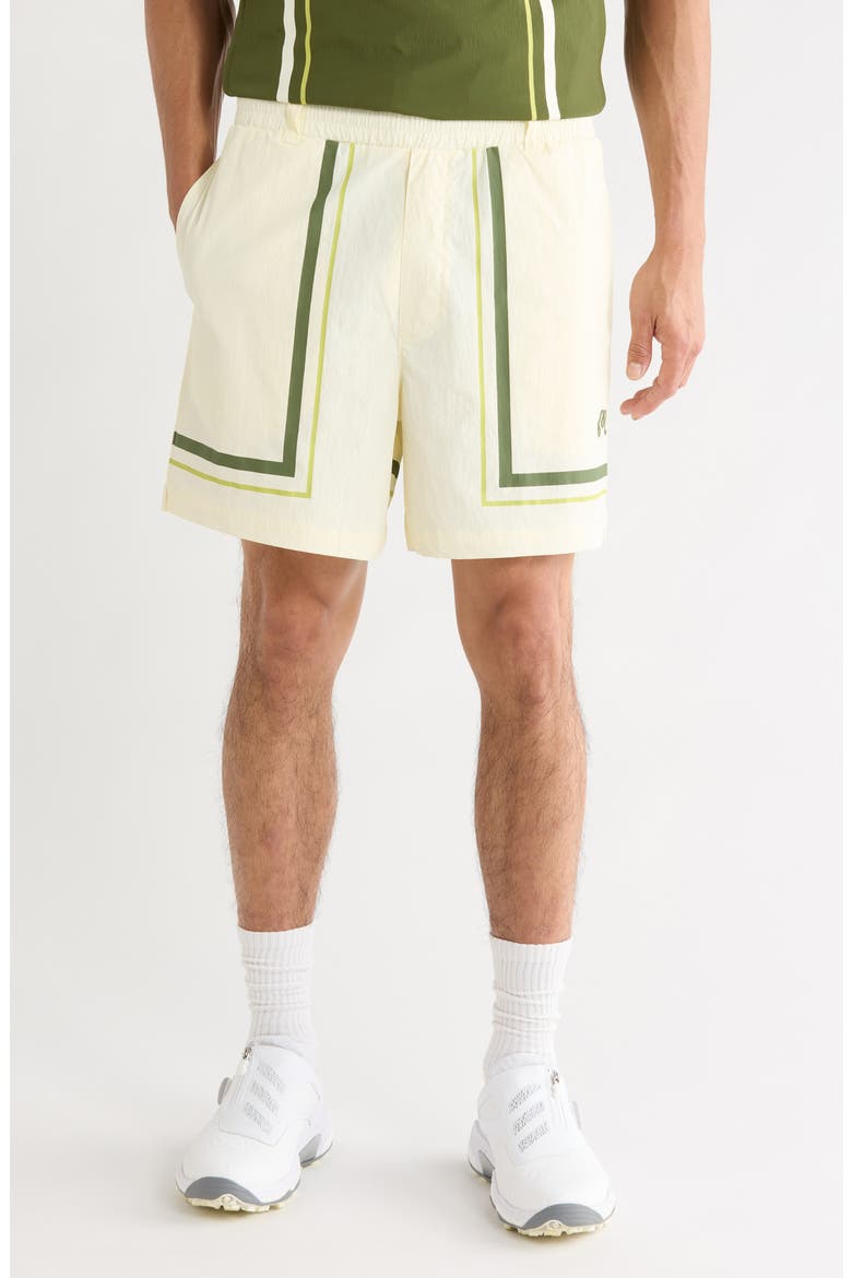 Scooter Playa Stretch Nylon Drawstring Shorts, Main, color, CREAM