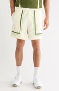 MALBON Scooter Playa Stretch Nylon Drawstring Shorts