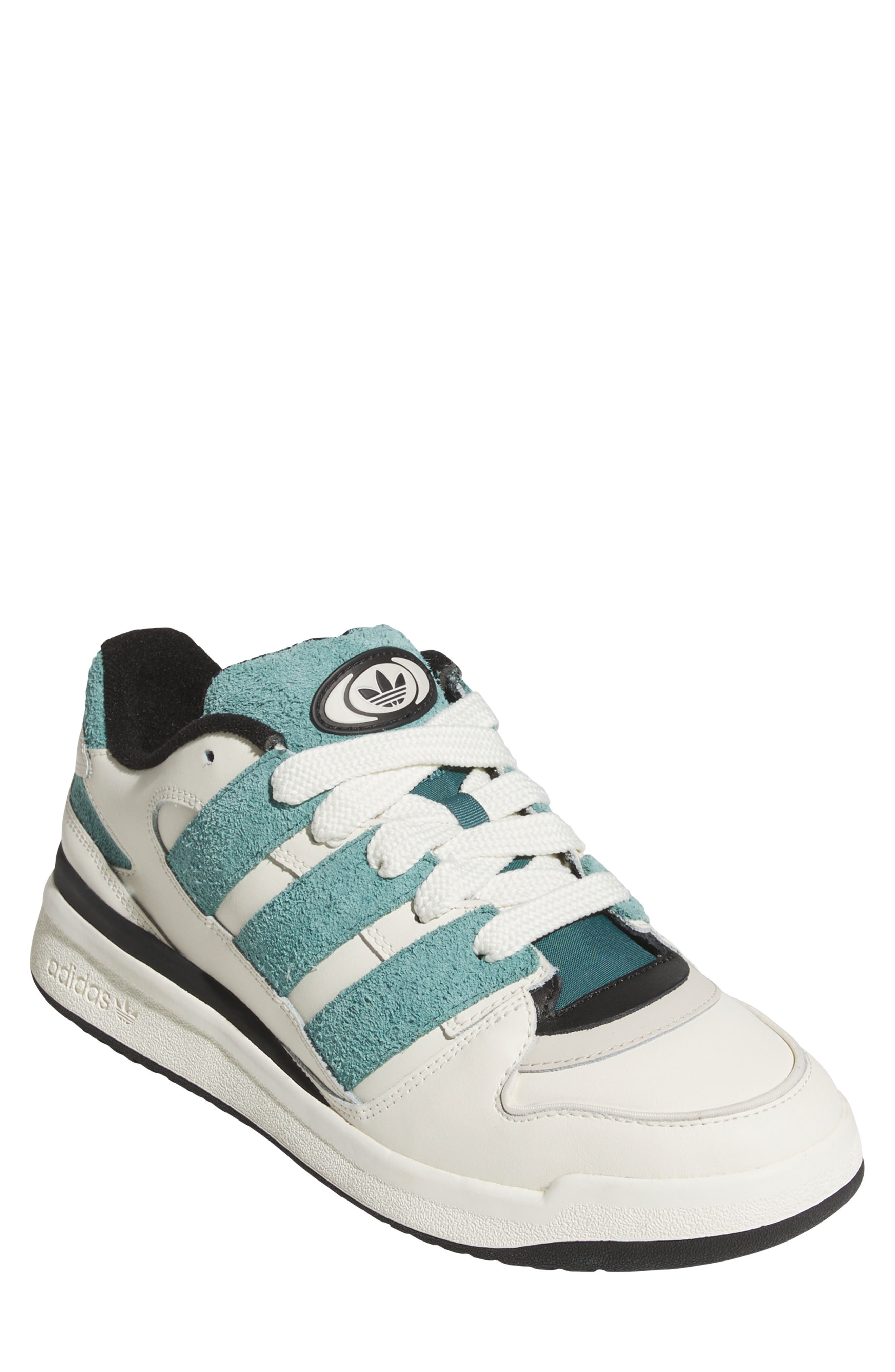 adidas Gender Inclusive Forum 2000 Basketball Sneaker, Main, color, Off White/Preloved Teal/Black