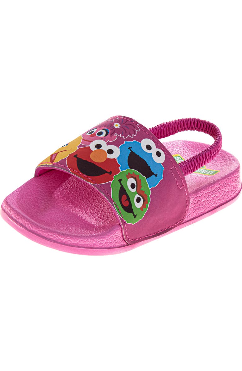 JOSMO Kids' Sesame Street Slingback Sandal, Main, color, Pink