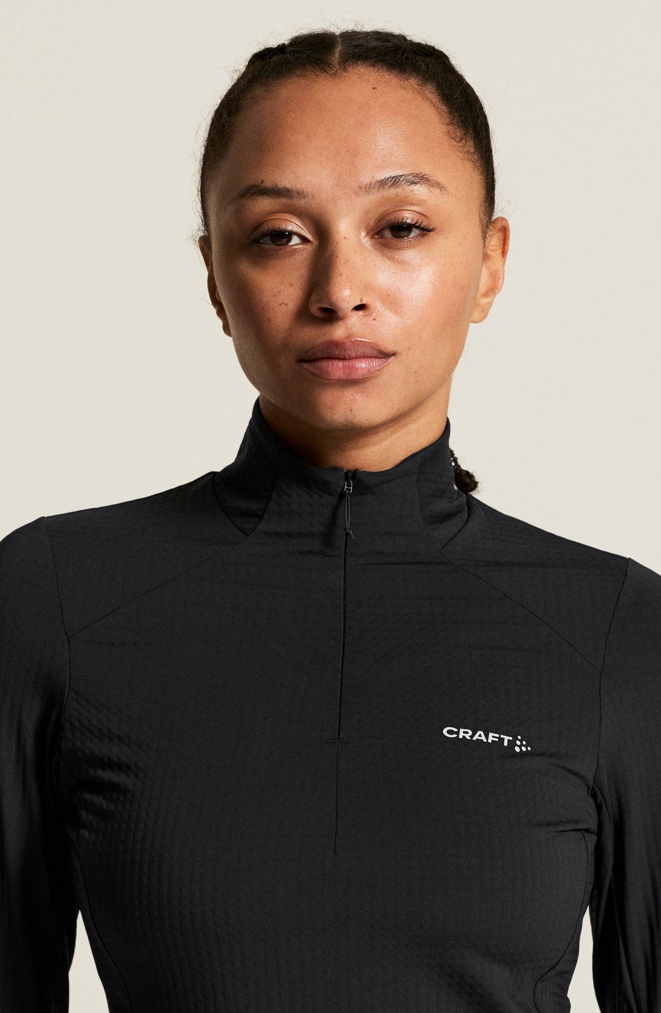 Craft Gain Thermal Half Zip Midlayer Top (Women) | Nordstrom