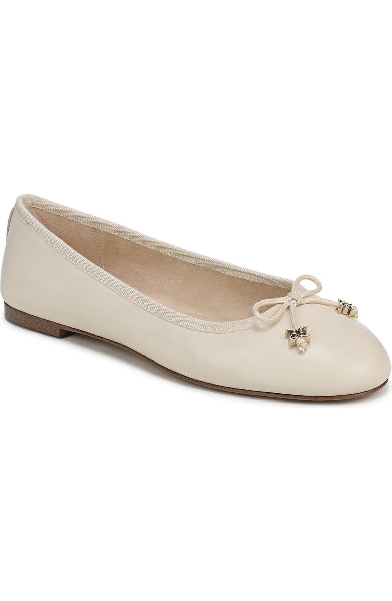 Sam Edelman Flora Ballet Flat, Main, color, Modern Ivory