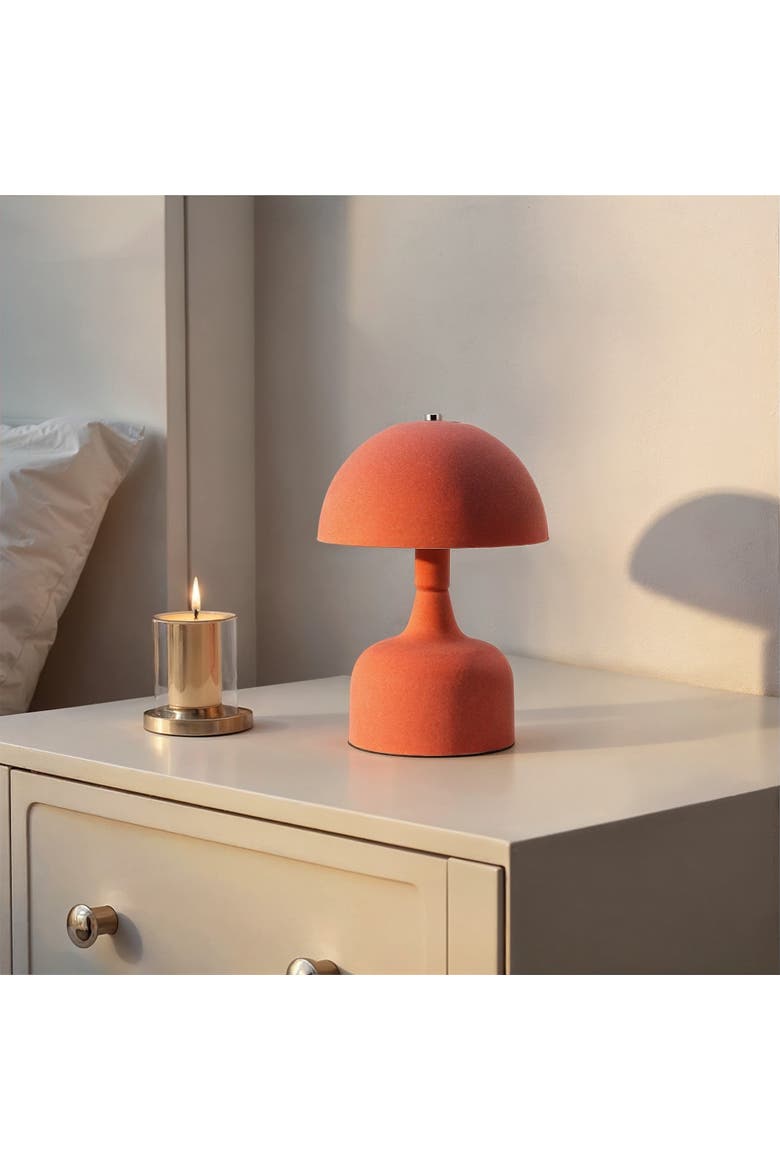 Table Lamp with Inline Switch, Alternate, color, Terracotta