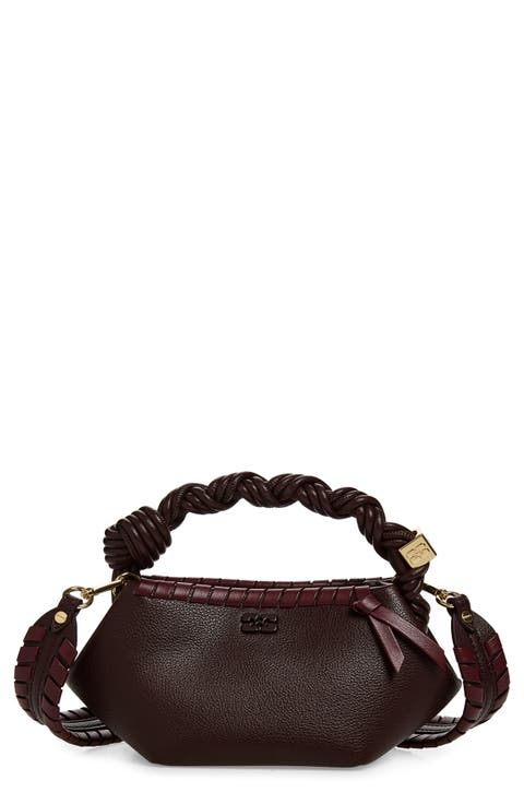 Mini Bou Leather Top Handle Bag