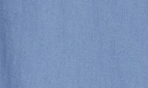 Roxy Oceanside Linen Blend Beach Pants In Blue