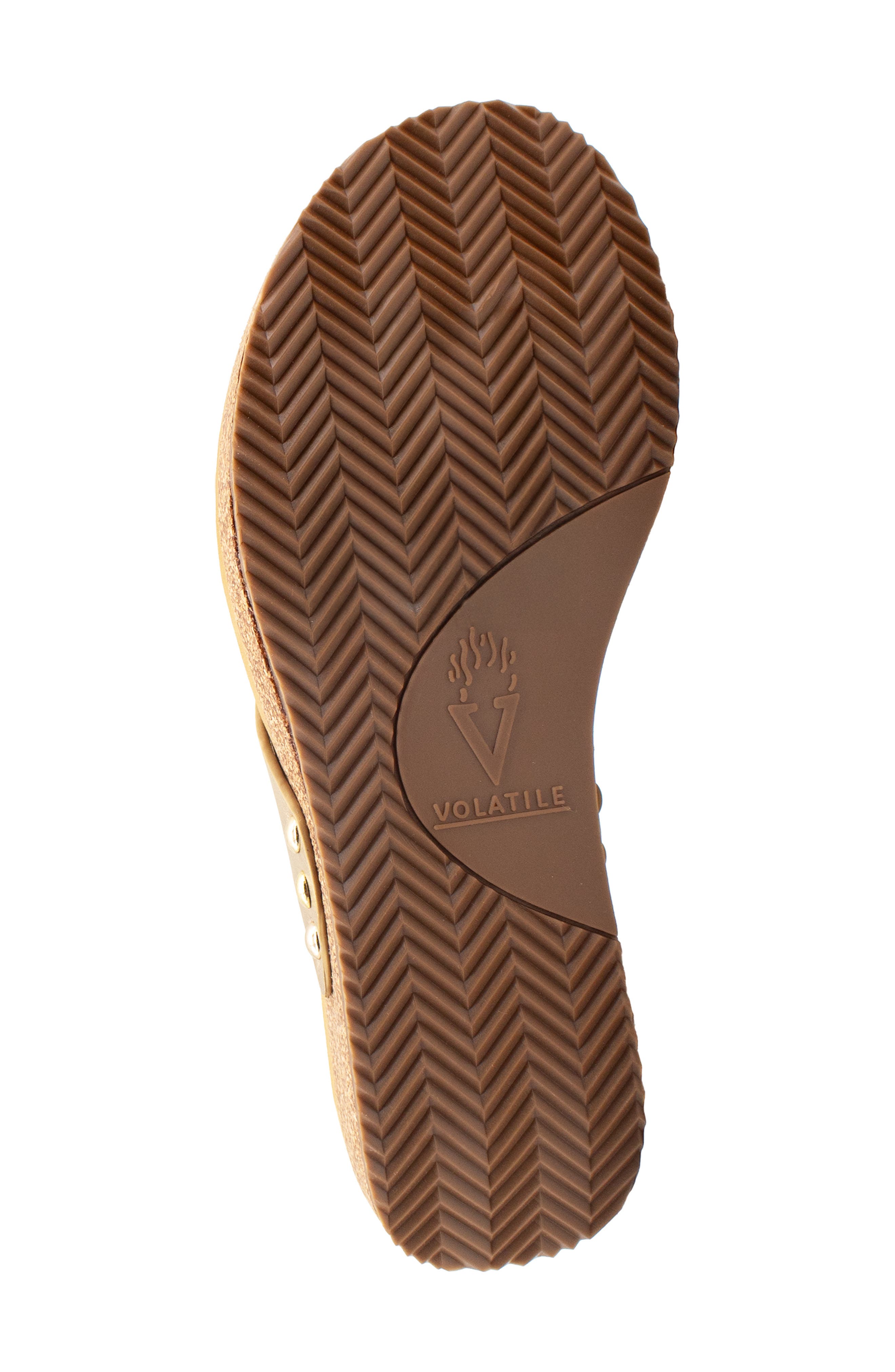 Volatile Reishi Platform Flip Flop, Alternate, color, 