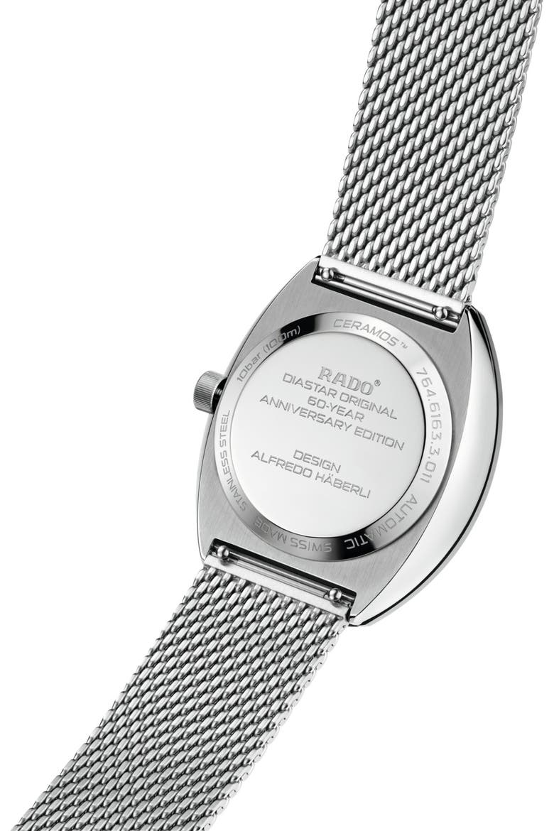 DiaStar Original 60-Year Anniversary Edition Automatic Bracelet Watch, 38mm, Alternate, color, GREY