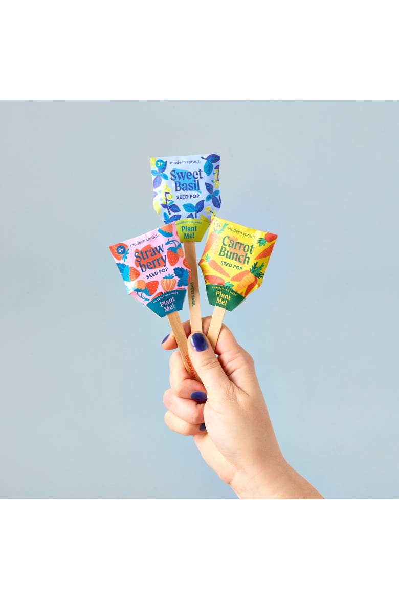 Seed Pops 3 pack, Alternate, color, Garden