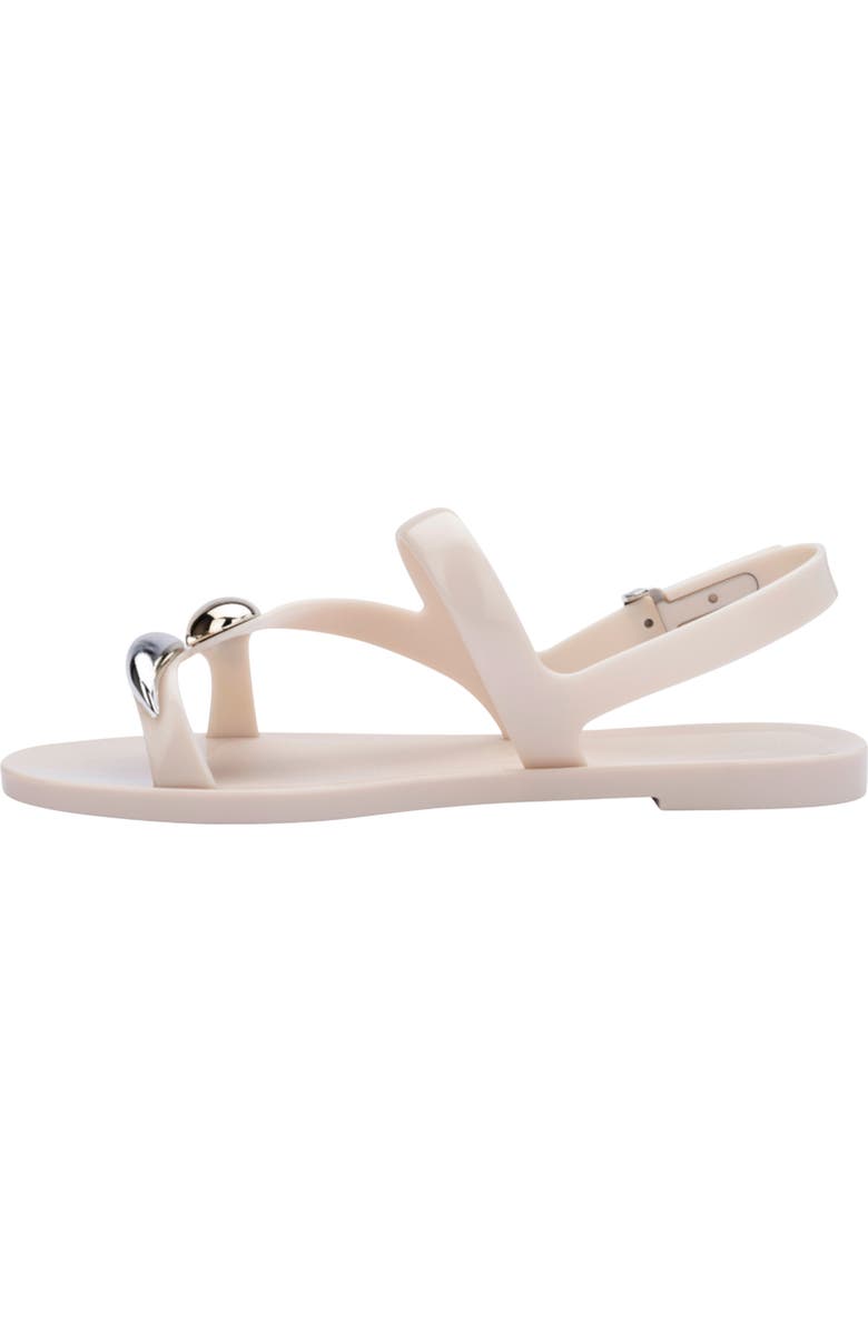 Melissa Iris Slingback Sandal, Alternate, color, Beige/ Gold