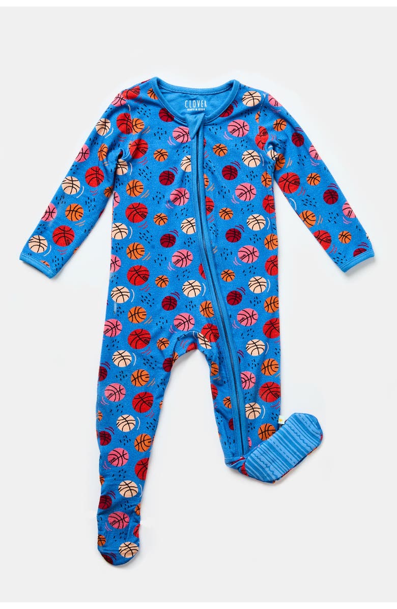 Clover Baby & Kids Stretchy Sleeveless Twirl Dress - Golf, Alternate, color, Basketball