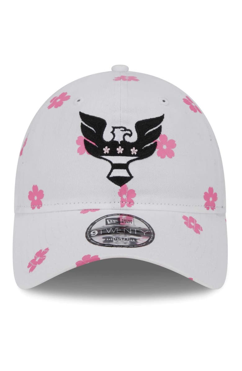 New Era Men's New Era White D.C. United 2024 Jersey Hook 9TWENTY Adjustable Hat, Alternate, color, 