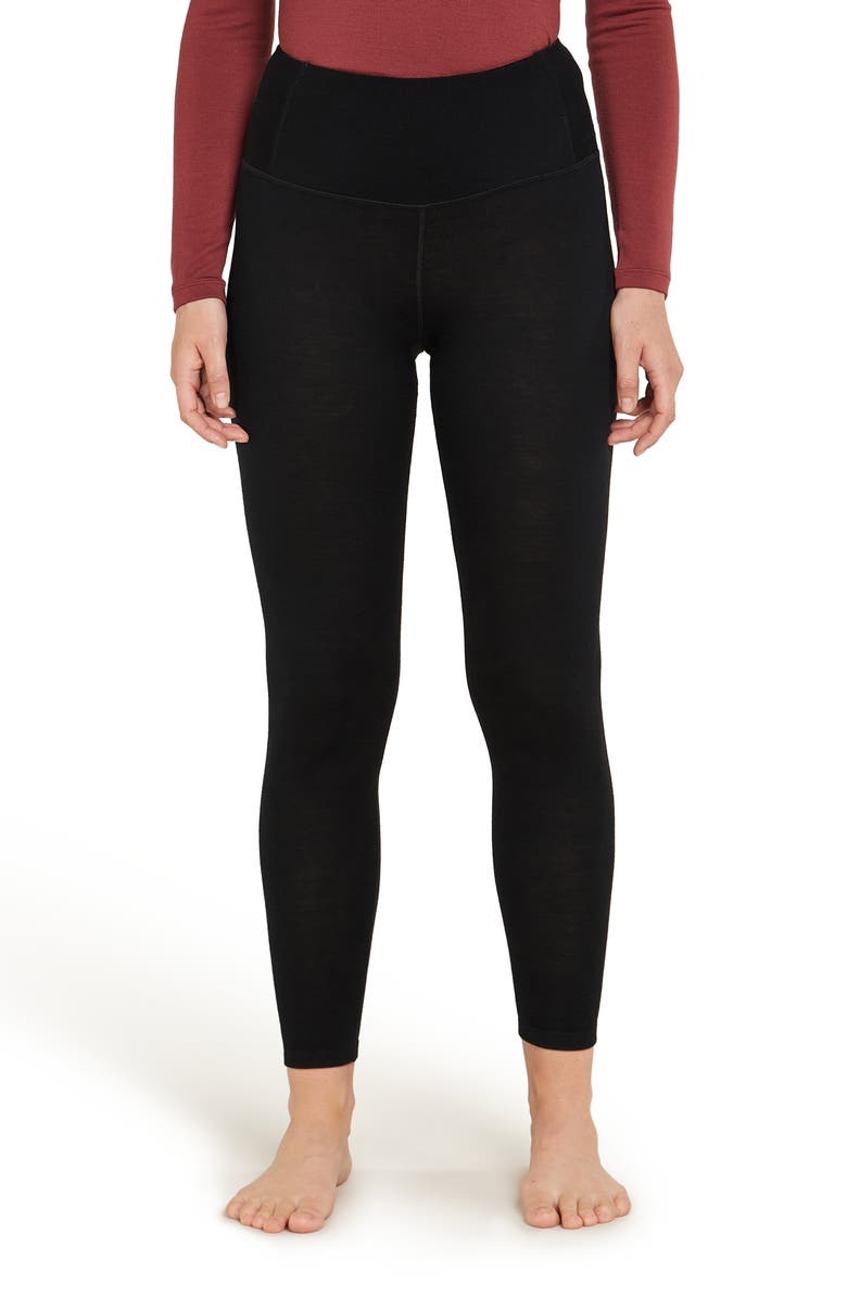 Icebreaker 260 Tech High Waist Merino Wool Base Layer Leggings, Main, color,