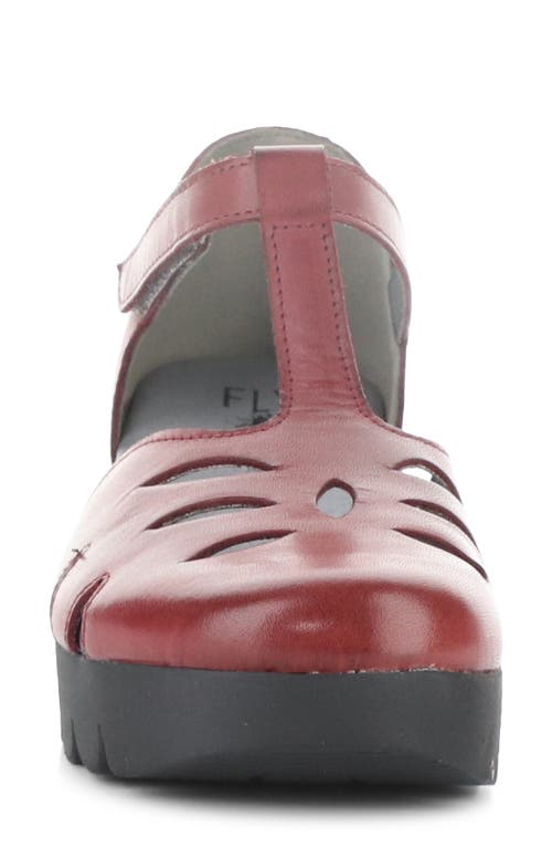 FLY LONDON FLY LONDON VELT PLATFORM WEDGE FISHERMAN SANDAL 
