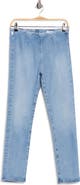 AG Mari High Waist Crop Slim Straight Leg Jeans