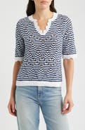 NIC+ZOE Coastline Open Stitch Sweater