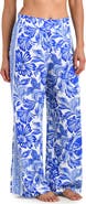 La Blanca Botanical Brocade Wide Leg Cover-Up Pants