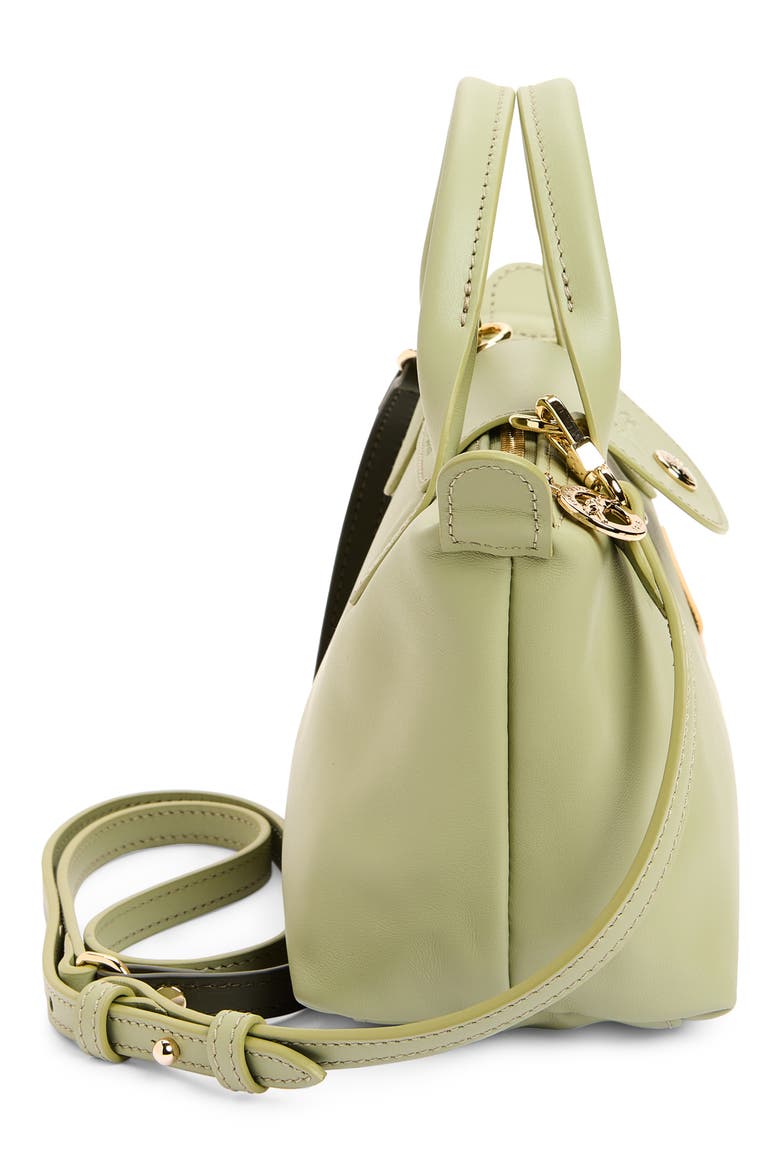 Extra Small Le Pliage Passport Xtra Handbag, Alternate, color, ALMOND GREEN