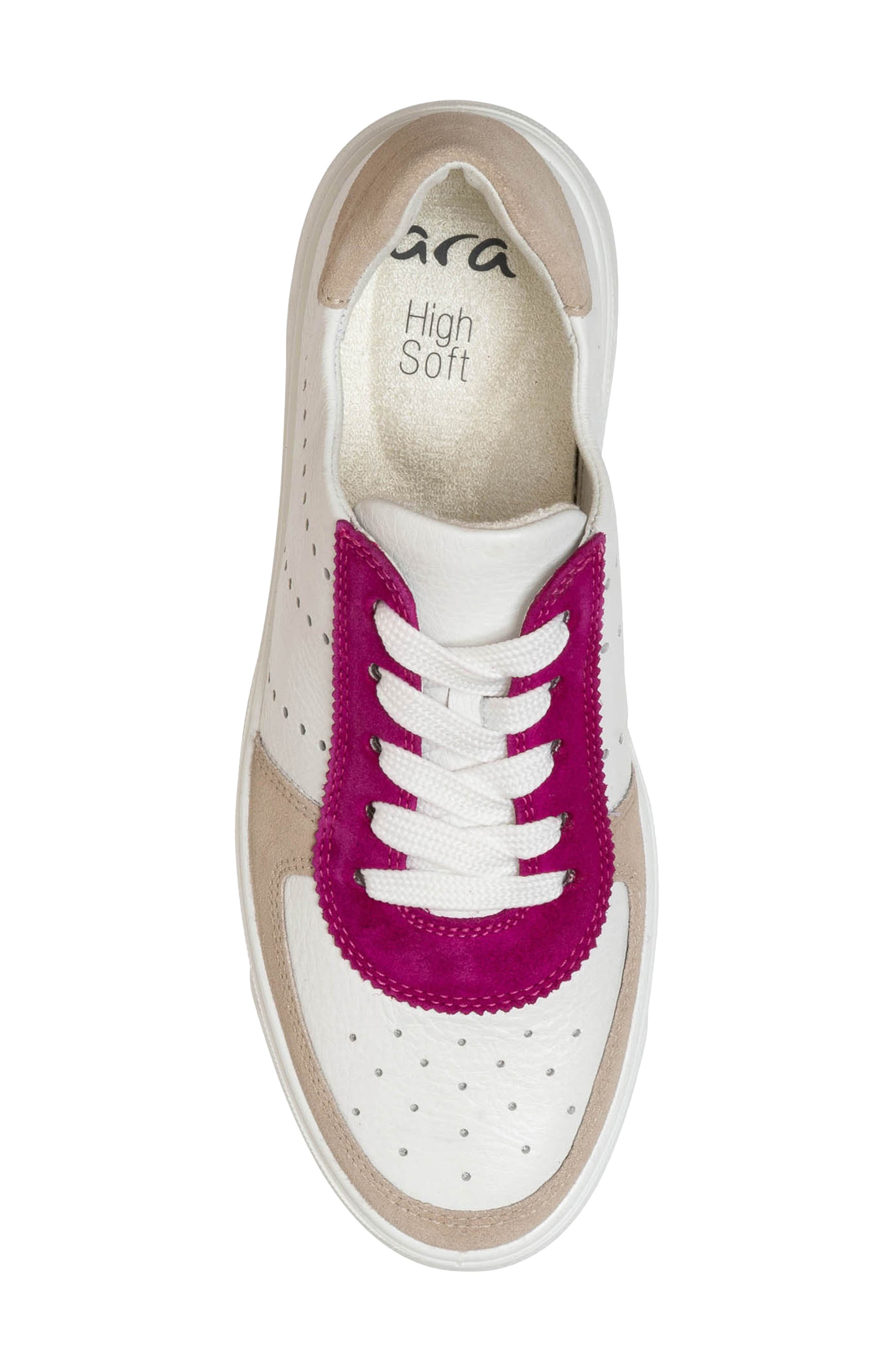 ara Calgary Platform Sneaker, Alternate, color, Pink