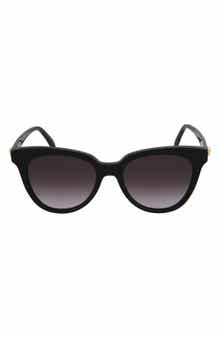 McQueen Alexander McQueen 53mm Cat Eye Sunglasses