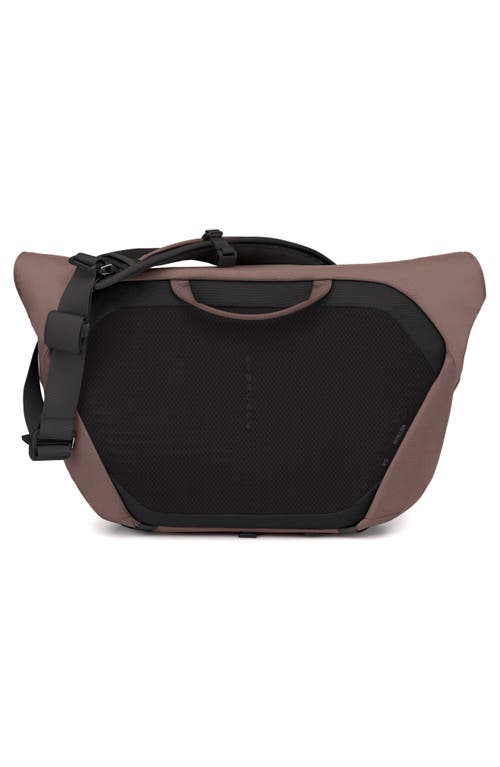 Osprey Metron 18 Messenger Bag In Magma Brown