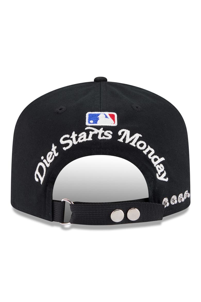 Chicago White Sox Twill 19TWENTY Adjustable Cap, Alternate, color, BLACK