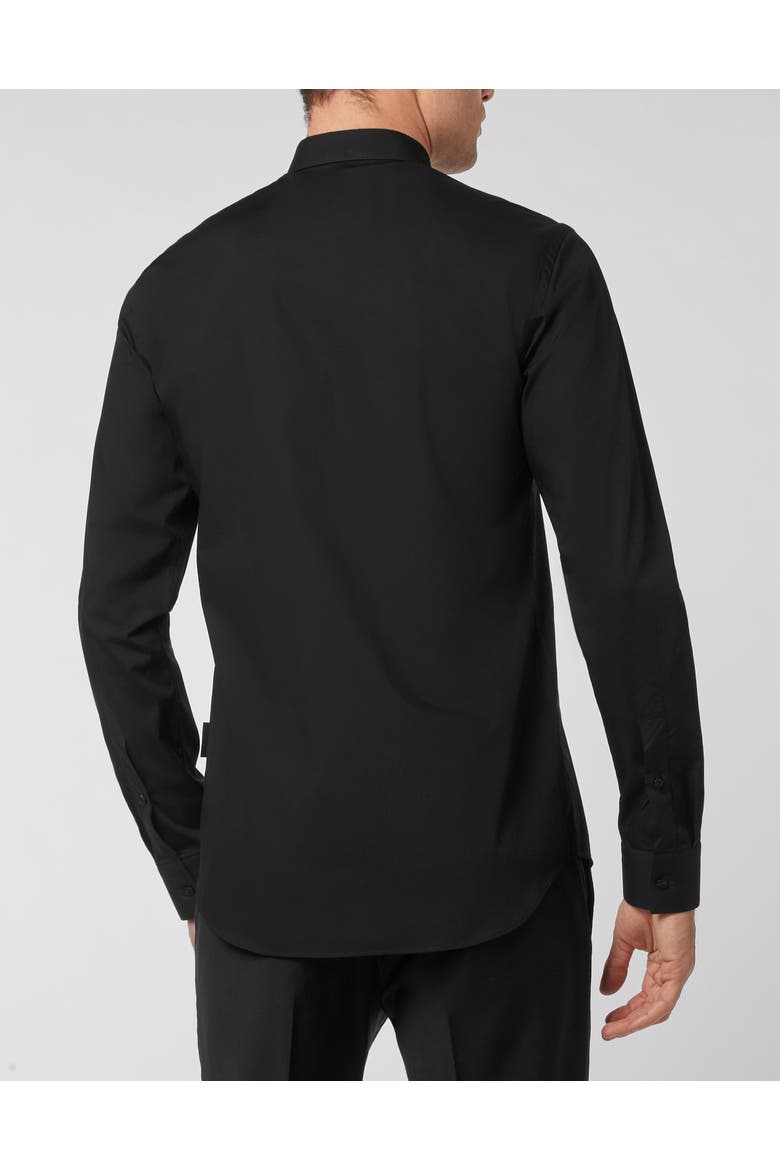 Shirt Slim Fit Men, Alternate, color, black