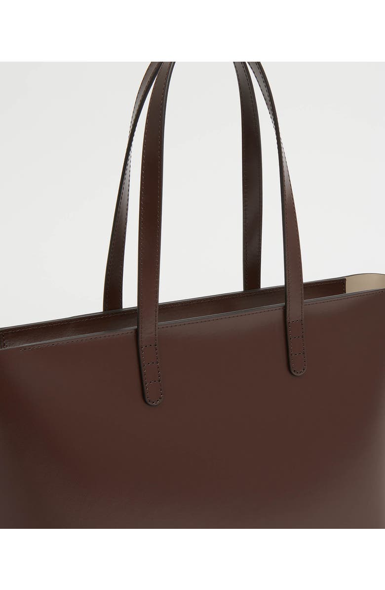 Mansur Gavriel Small Leather Zip Tote, Alternate, color,