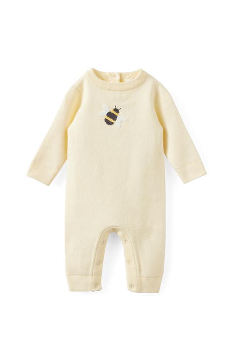 Organic Knit Long Sleeve All In One