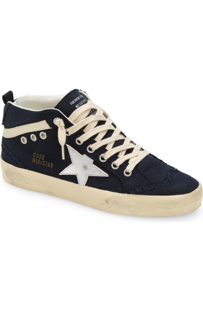 Golden Goose Mid Star Sneaker, Main, color,
