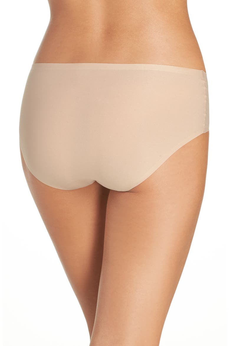 Soft Stretch 3-Pack Seamless Hipster Briefs, Alternate, color, NUDE