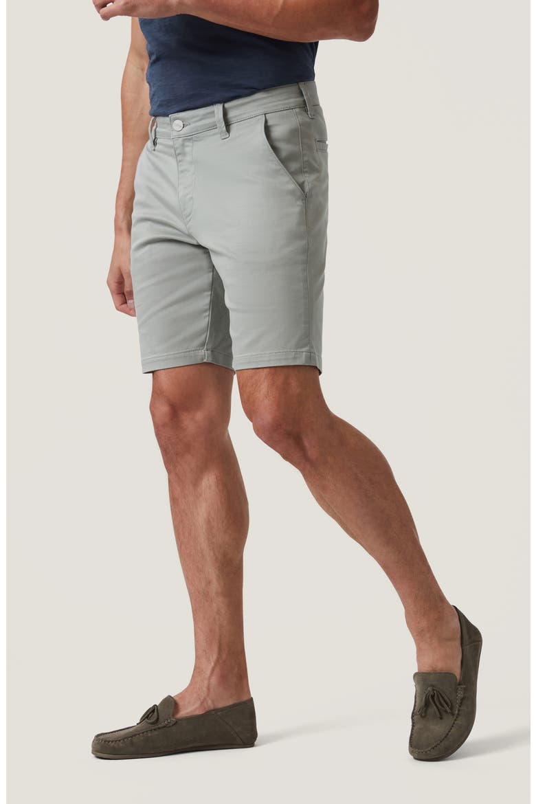 Arizona Flat Front Chino Shorts, Alternate, color, SAGE COOLMAX