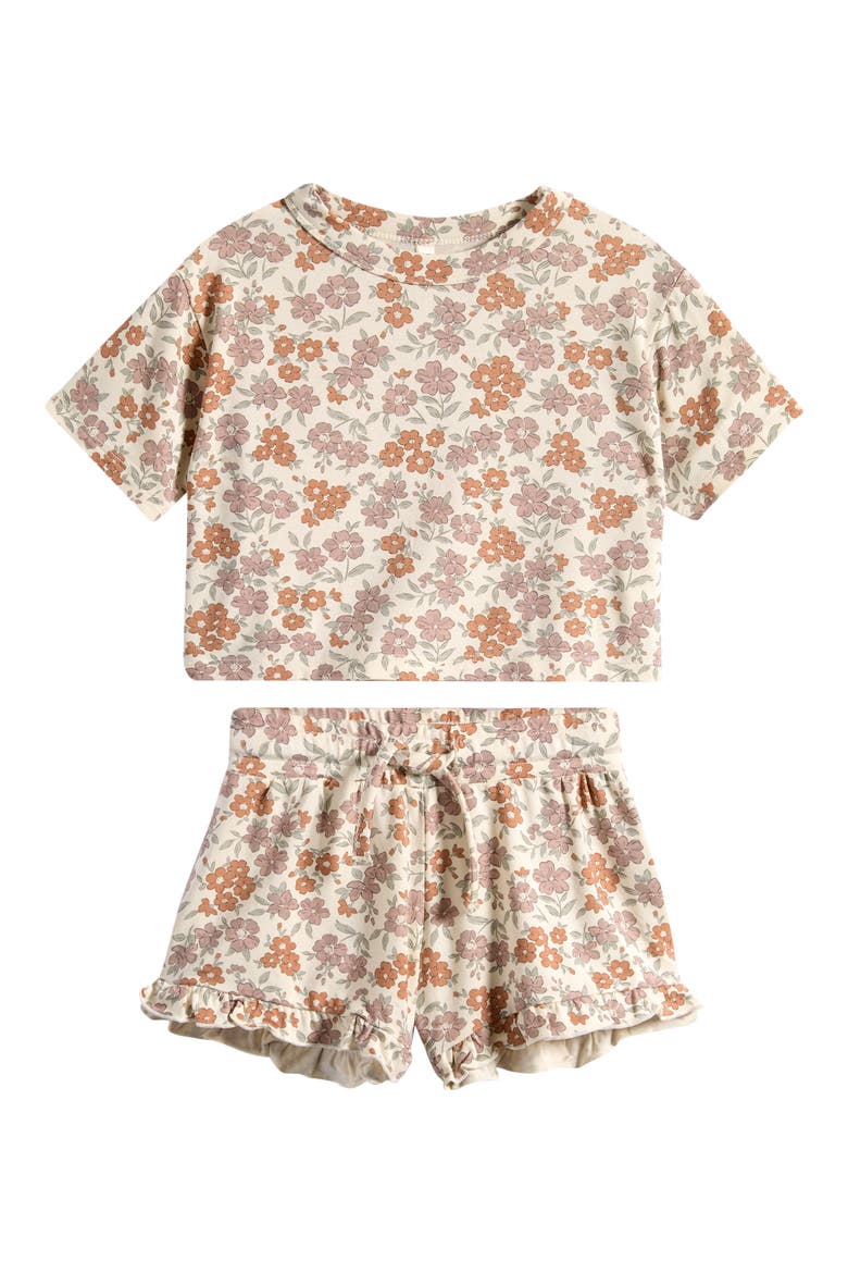 Mosie Top & Shorts Set, Main, color, WILDFLOWER