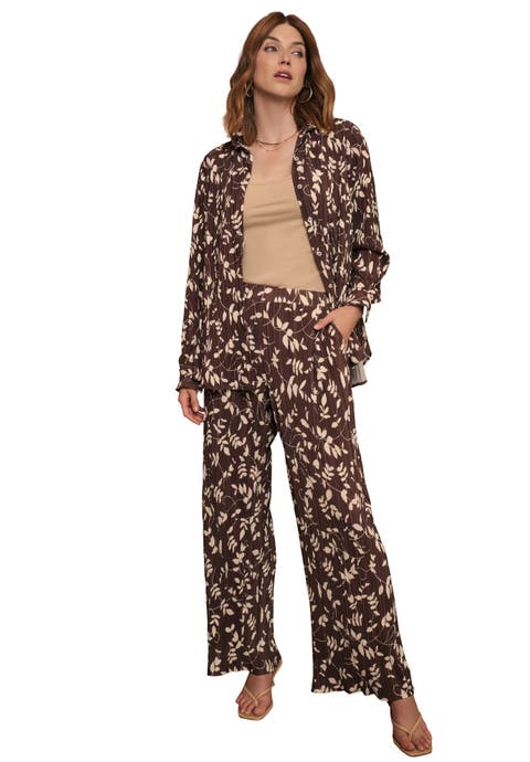 Plisse Wide-Leg Trouser (Plus)