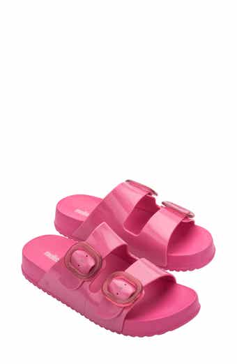 Cozy Buckle Slide Sandal