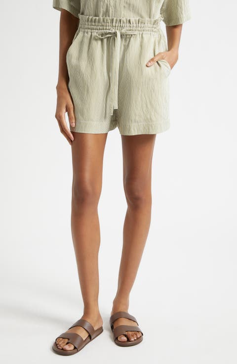 Belen Stripe Drawstring Shorts