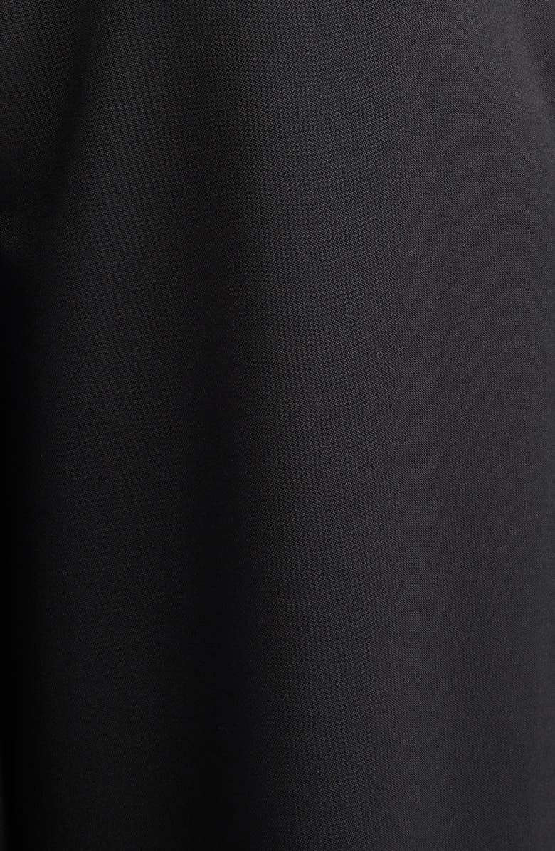 Oscar de la Renta One Shoulder Mixed Media Jumpsuit, Alternate, color, 