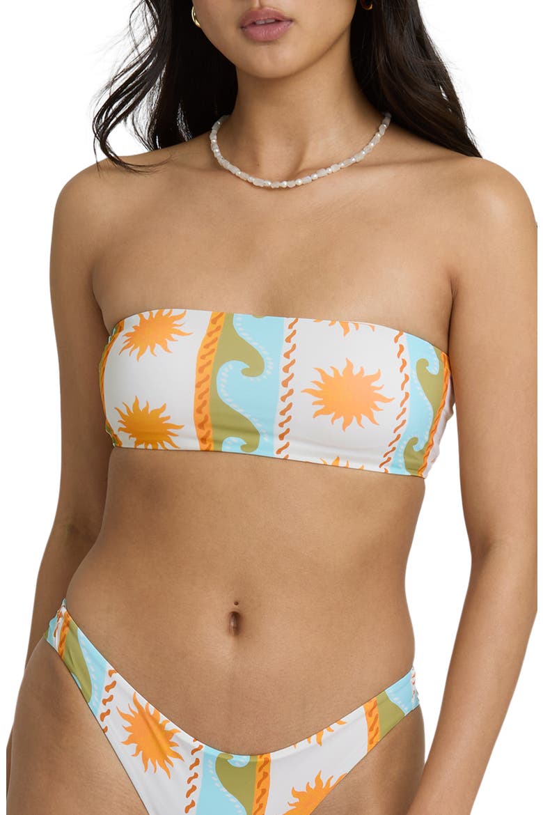 Sunblind Tully Tube Bandeau Bikini Top, Main, color, SALT CRYSTAL