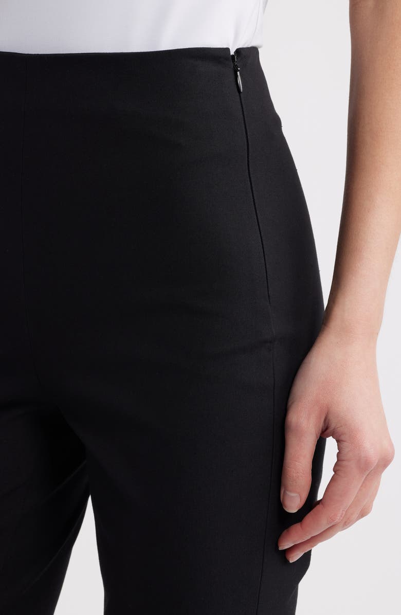 Theory Approach Capri Pants, Alternate, color, Black
