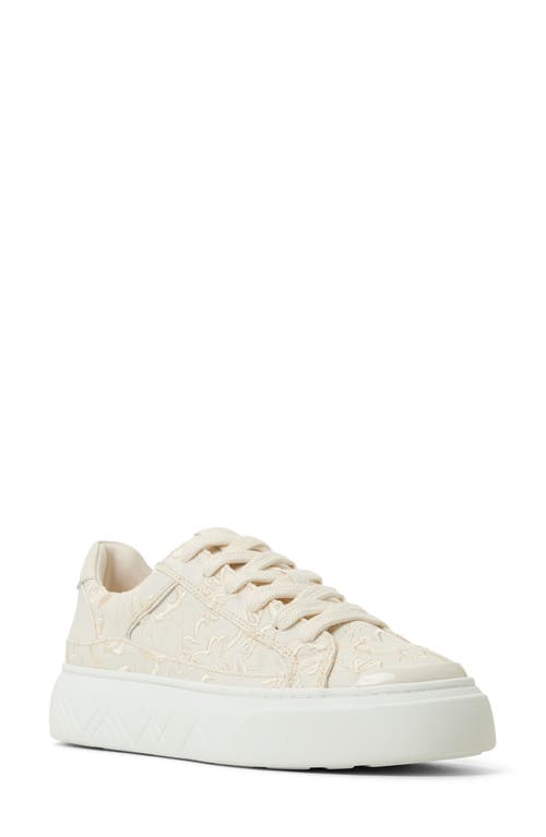 Ted Baker London Adison Platform Sneaker In Natural