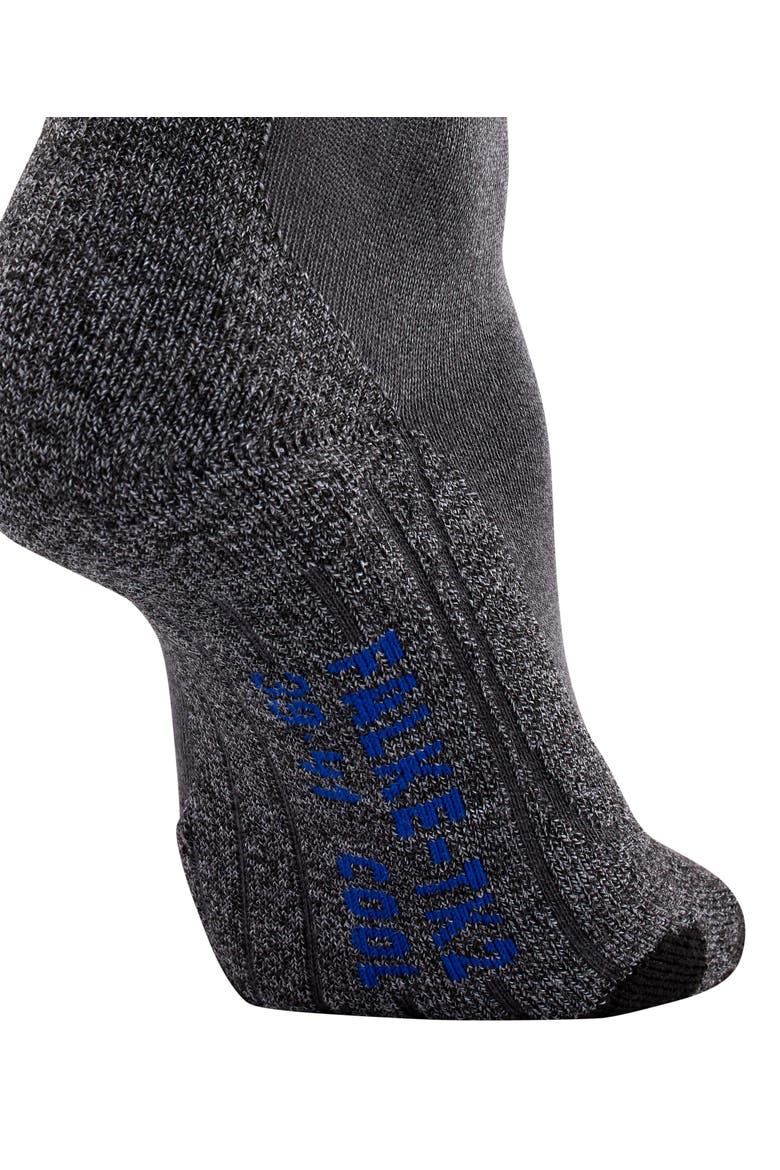 TK2 Explore Cool Hiking Socks, Alternate, color, Asphalt Melange