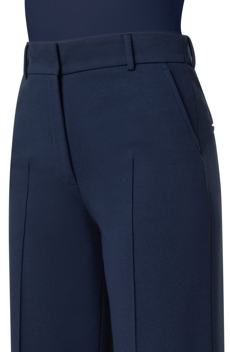 Akris punto Chiaro Straight Leg Jersey Pants, Alternate, color,