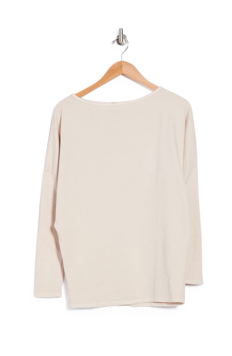 GO COUTURE Boatneck Dolman Knit Sweater, Alternate, color, Slate