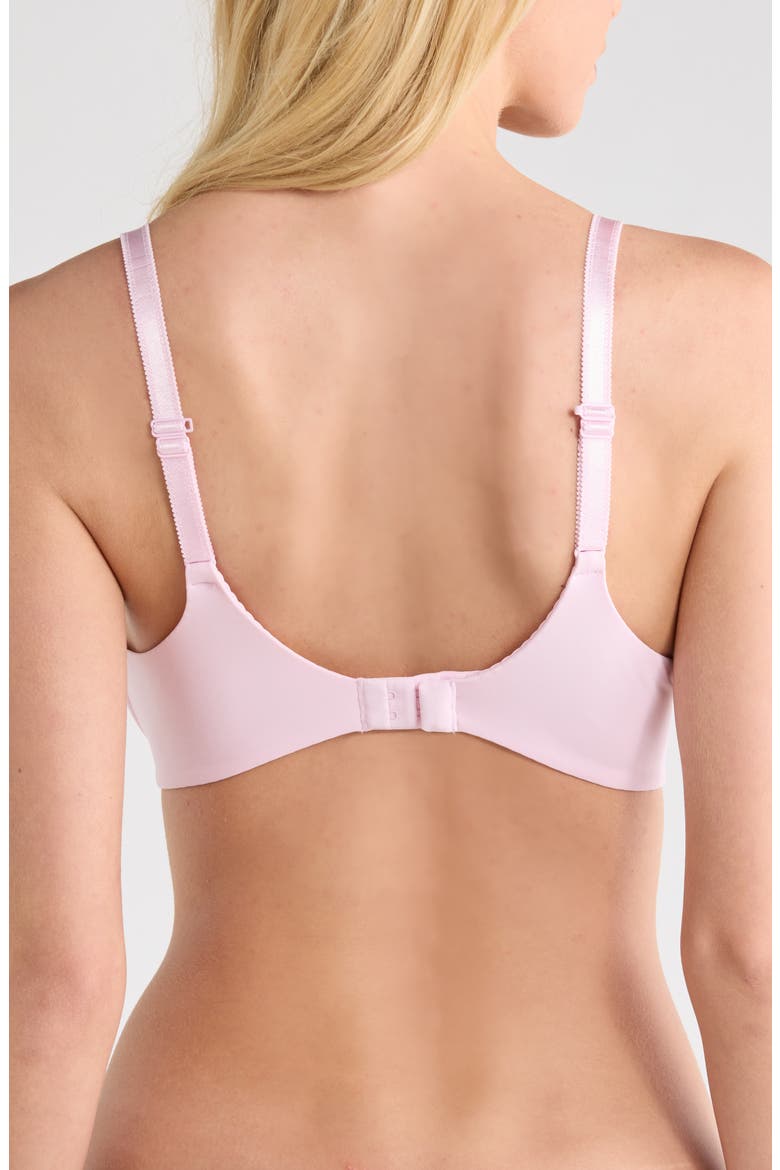 Norah Chic Plunge T-Shirt Bra, Alternate, color, CANDY PINK